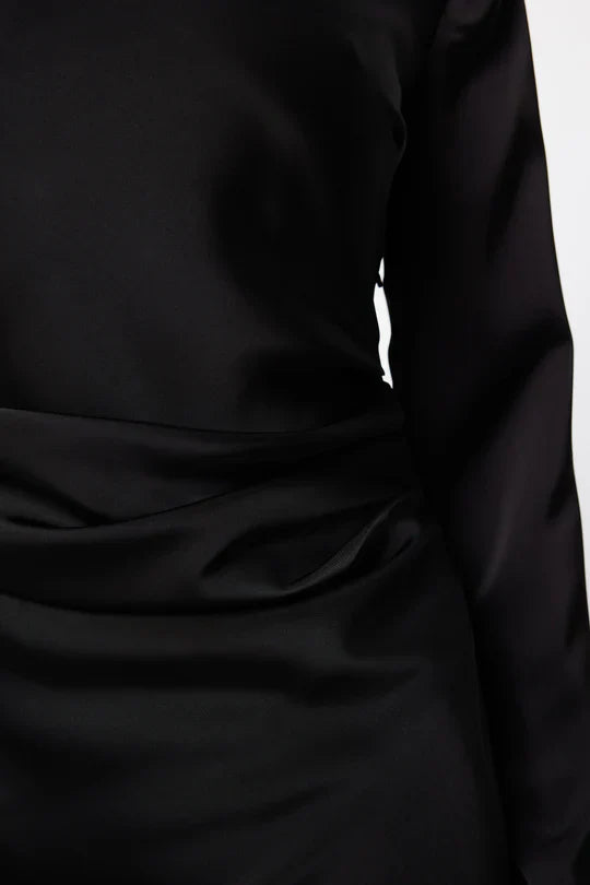 Mossman Resurgence Maxi Dress - Black