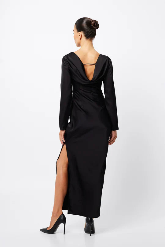 Mossman Resurgence Maxi Dress - Black