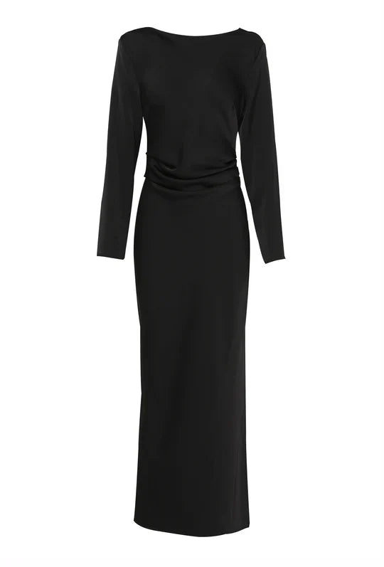 Mossman Resurgence Maxi Dress - Black