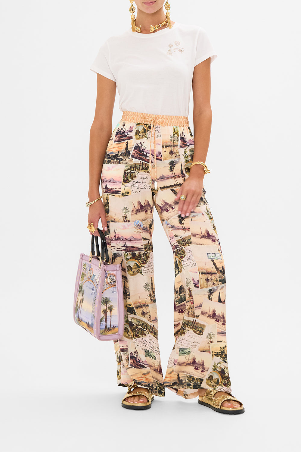 Camilla Milla's Got  Mail Slim Fit Round Neck T-Shirt **