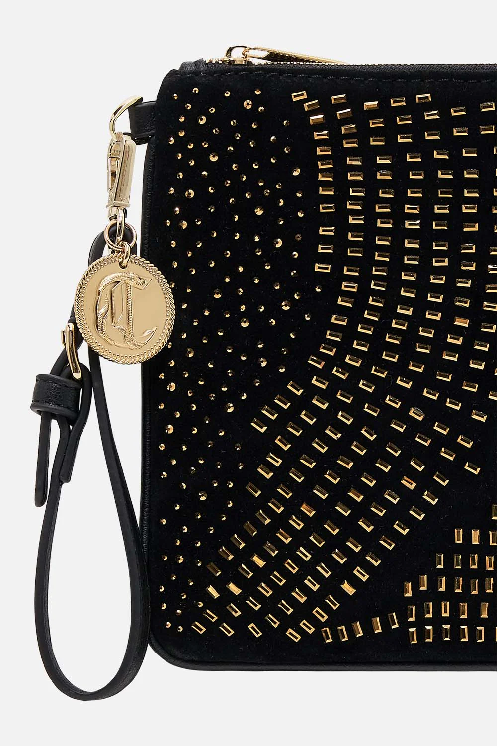 Camilla Mesh Zip Top Clutch