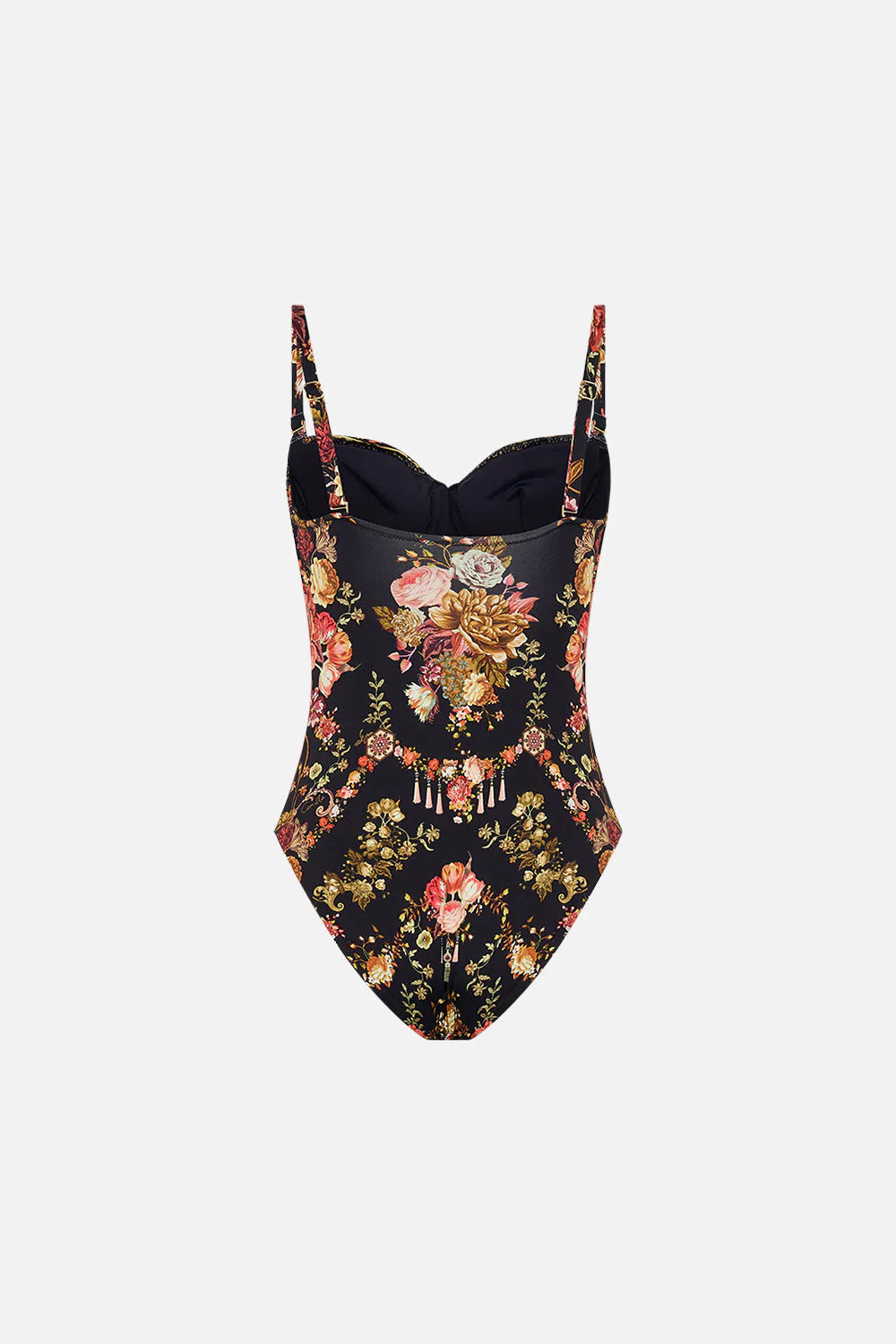 Camilla Stitched in Time Ruched Cup Underwire One Piece