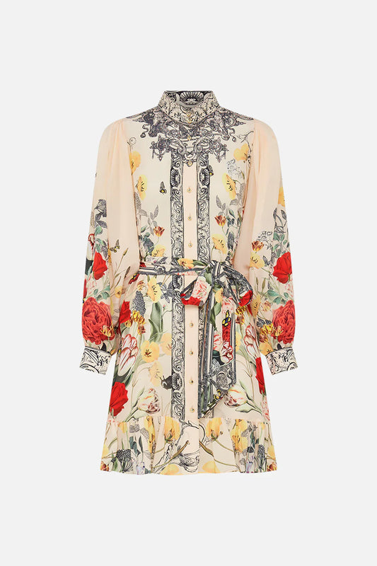 Camilla Etched into Eternity Drop Sleeve Shirt Dress **