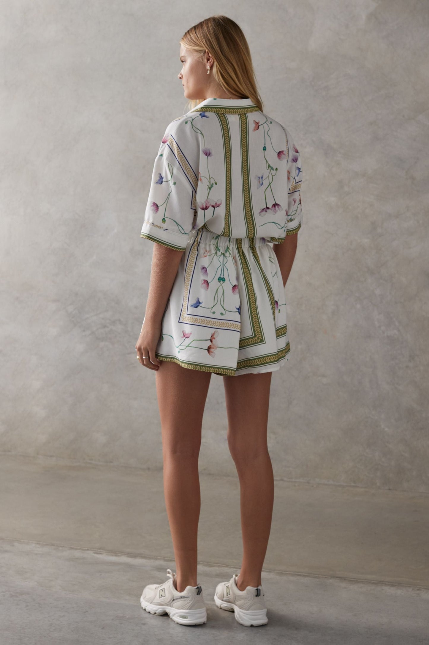 Sancia Edin Shorts - Amapola Print