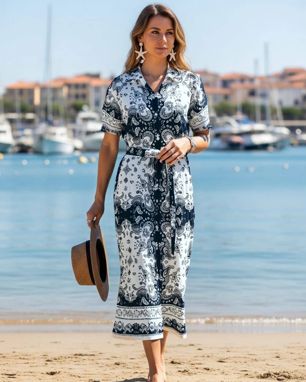 Simply Violet Paisley Dress