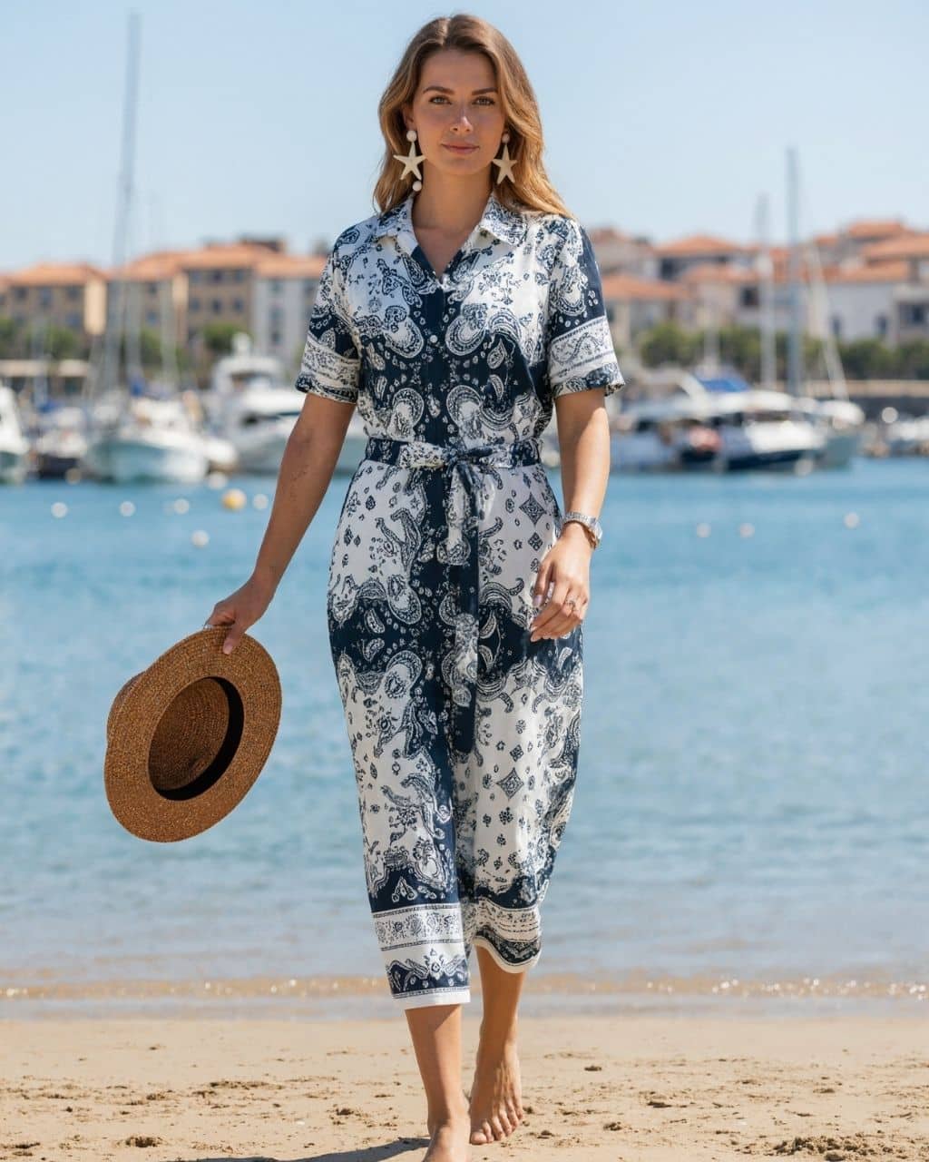 Simply Violet Paisley Dress