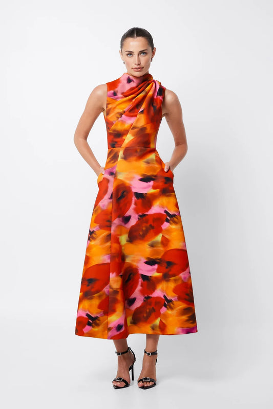 Mossman Allure Maxi Dress Print