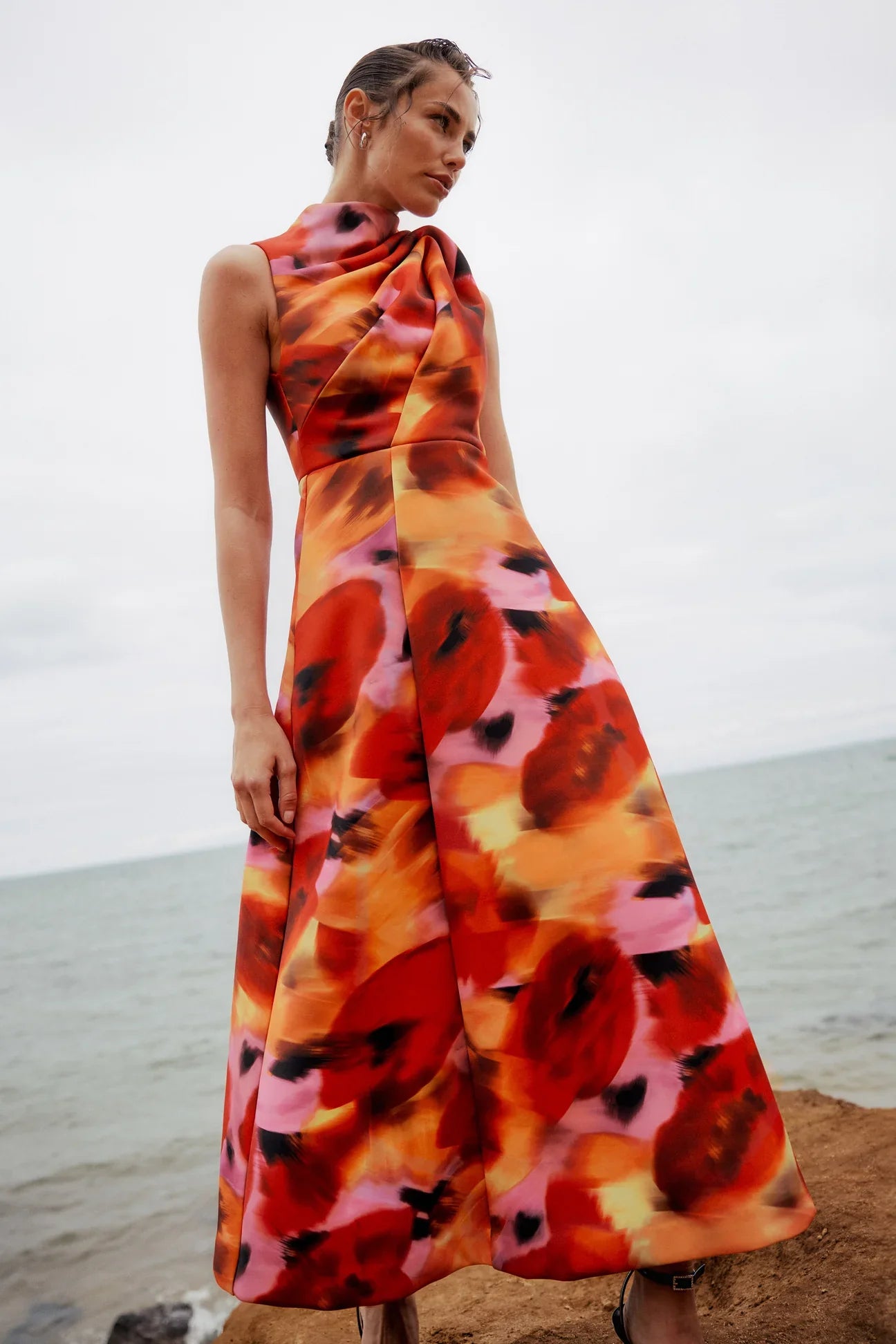 Mossman Allure Maxi Dress Print