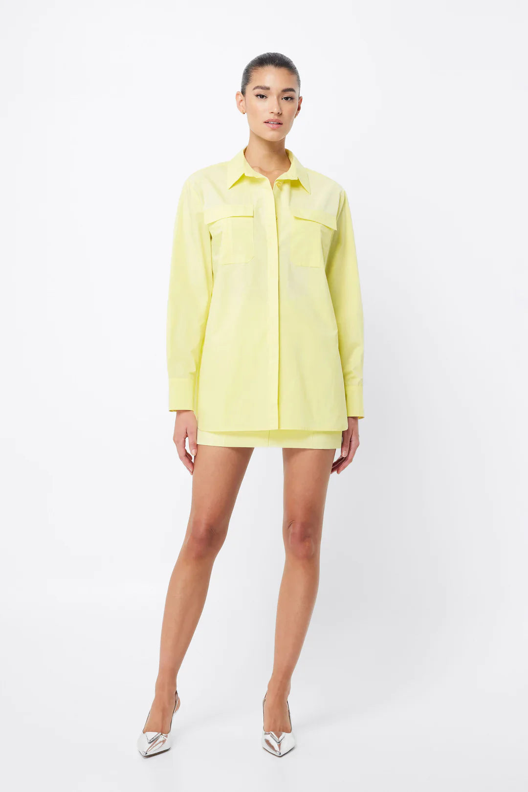 Mossman Zestful Shirt - Lemon Sorbet