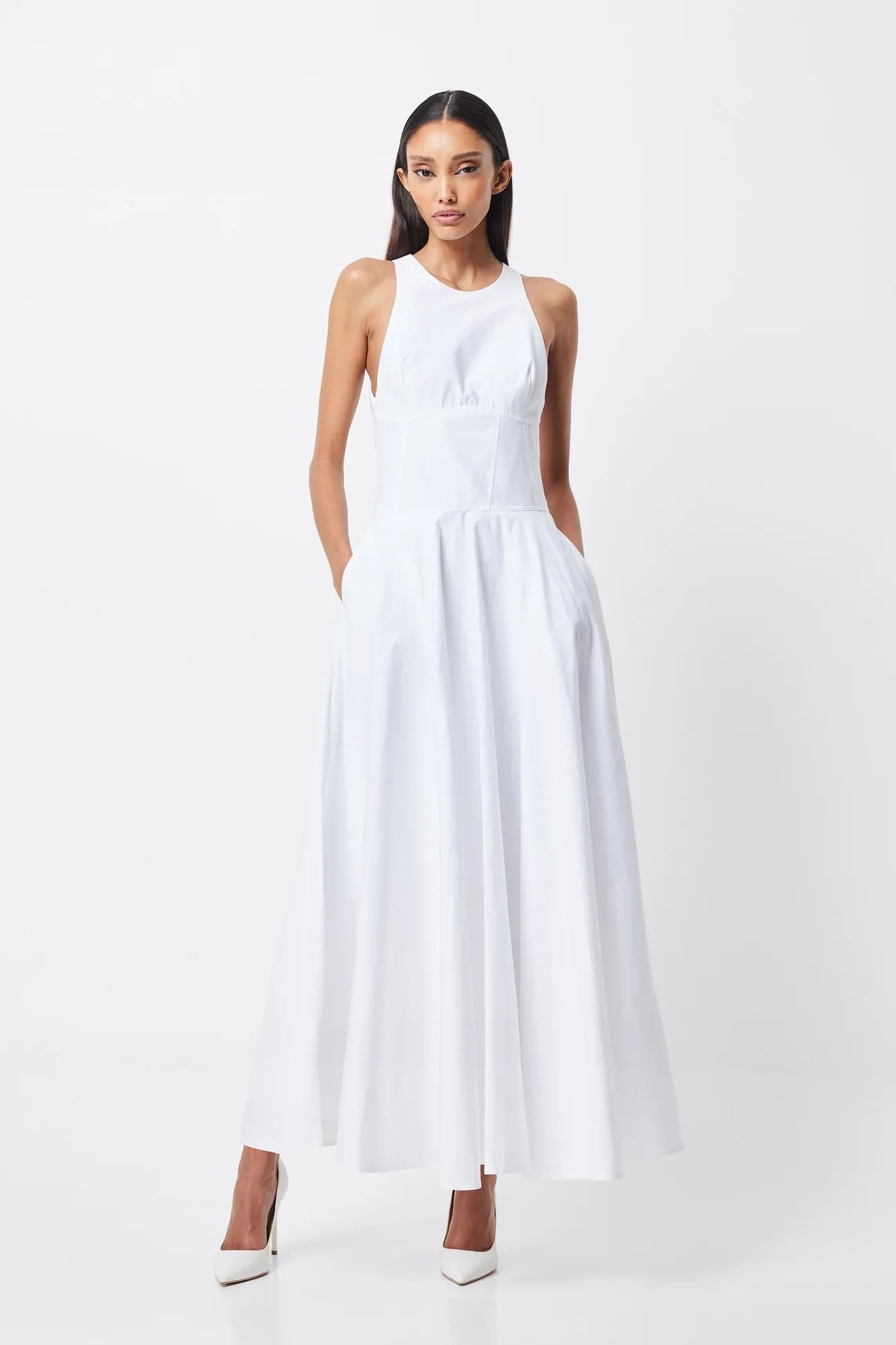 Mossman Homage Maxi Dress - White