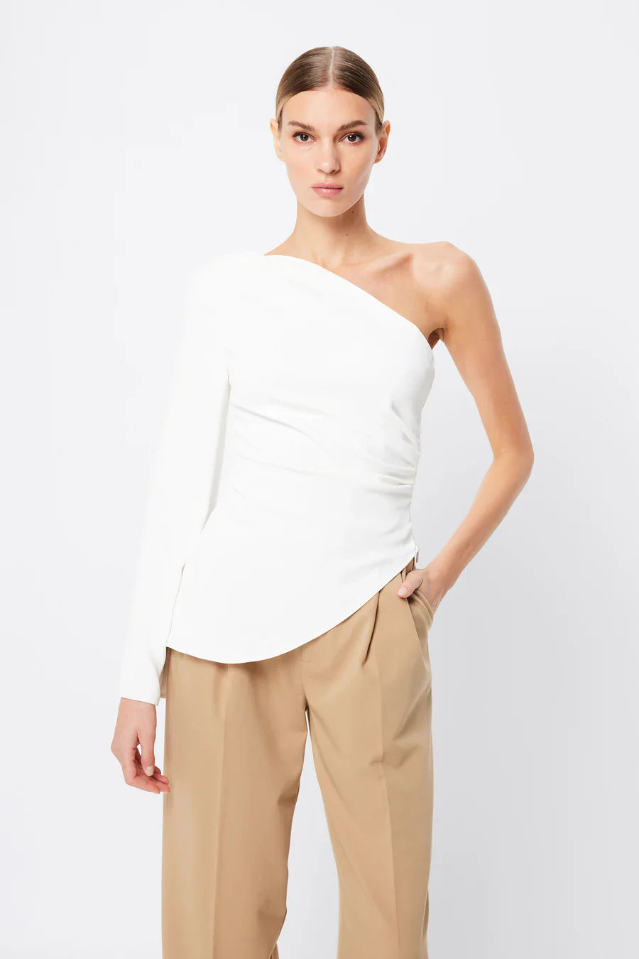 Mossman Novel Top - White