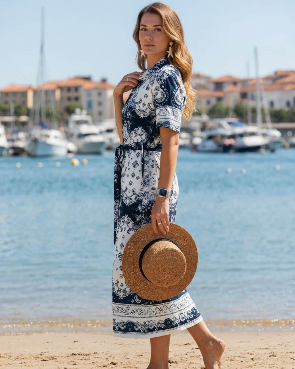 Simply Violet Paisley Dress