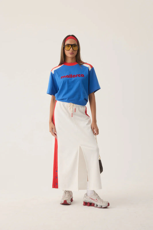 Araminta James Tiva Snap Skirt, Coconut