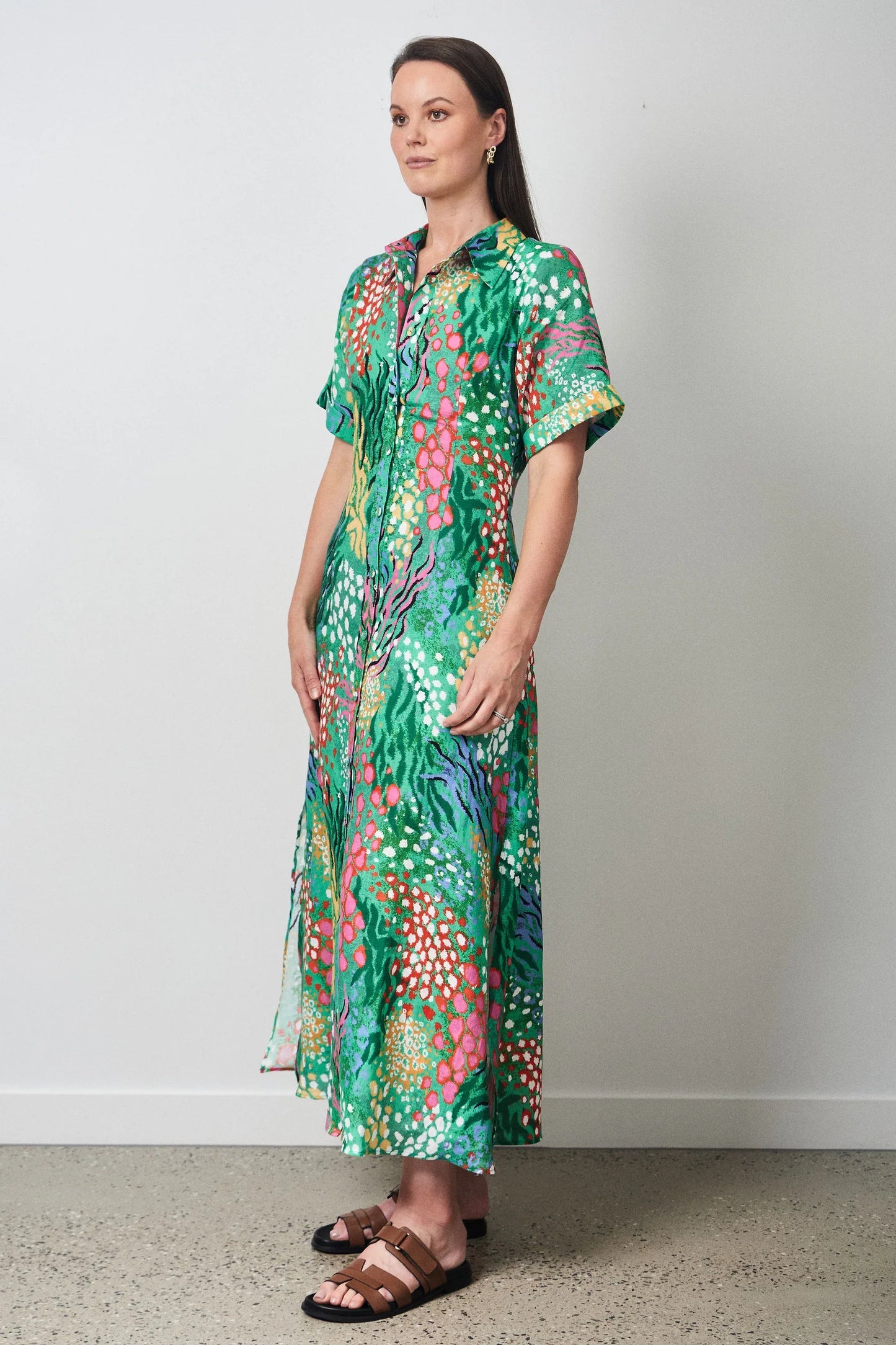 Ralf Studios Hyams Dress - Majestic Emerald