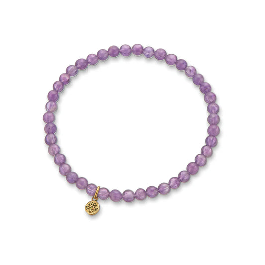 Palas Amethyst Healing Gem Bracelet