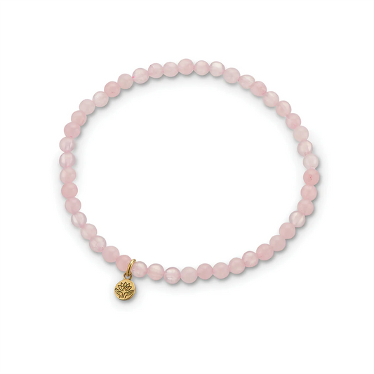 Palas Rose Quartz Healing Gem Bracelet
