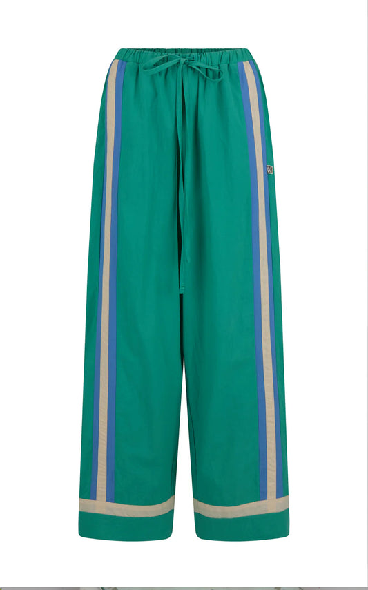 Araminta James La Mer Stripe Pant - Jade Green
