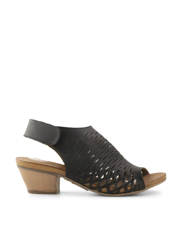 Bueno Ruby Mid Heels Black