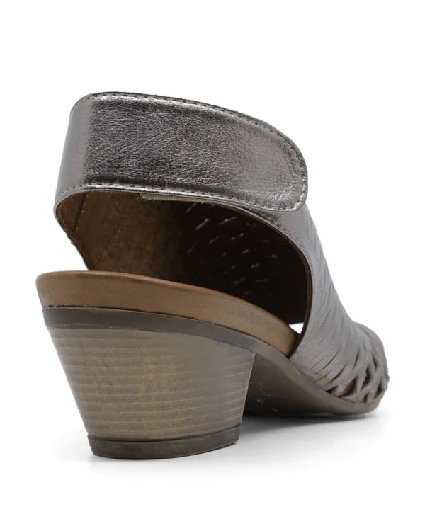 Bueno Ruby Mid Heels Mouton Metallic