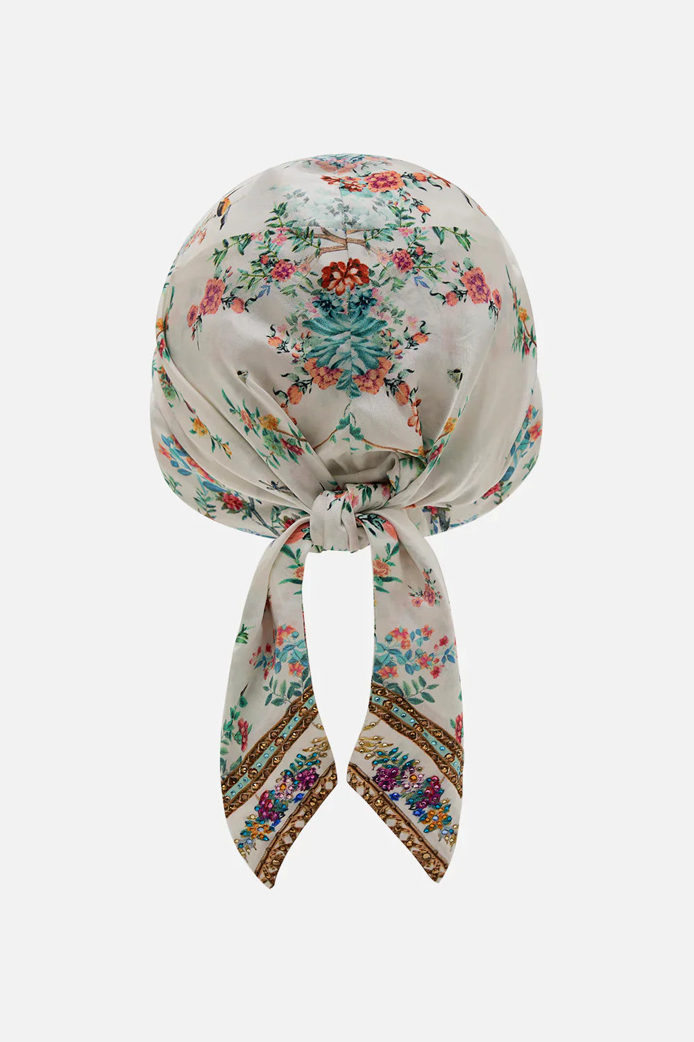 Camilla Plumes and Parterres Headscarf **