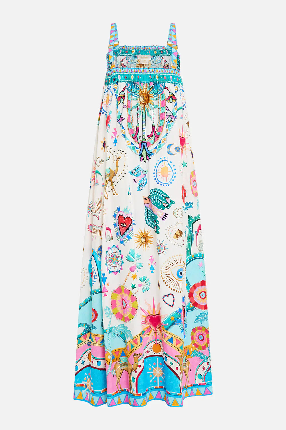 Camilla Living In Colour Wide Strap Sundress **