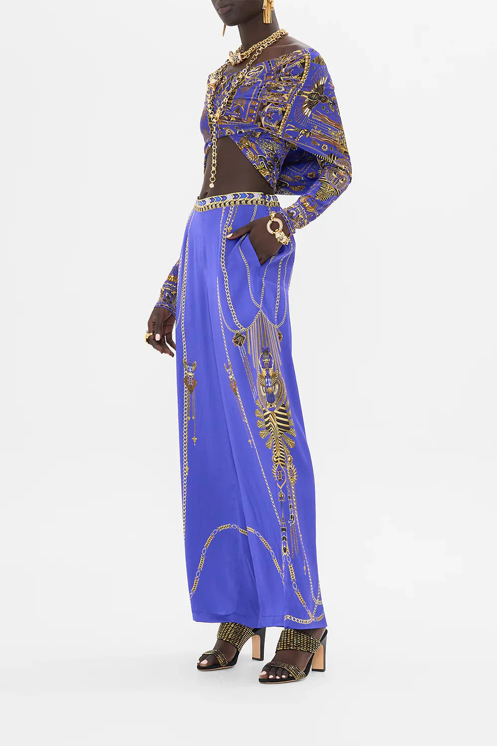 Camilla My Fair Pharaoh Minimal Wide Leg Pant **