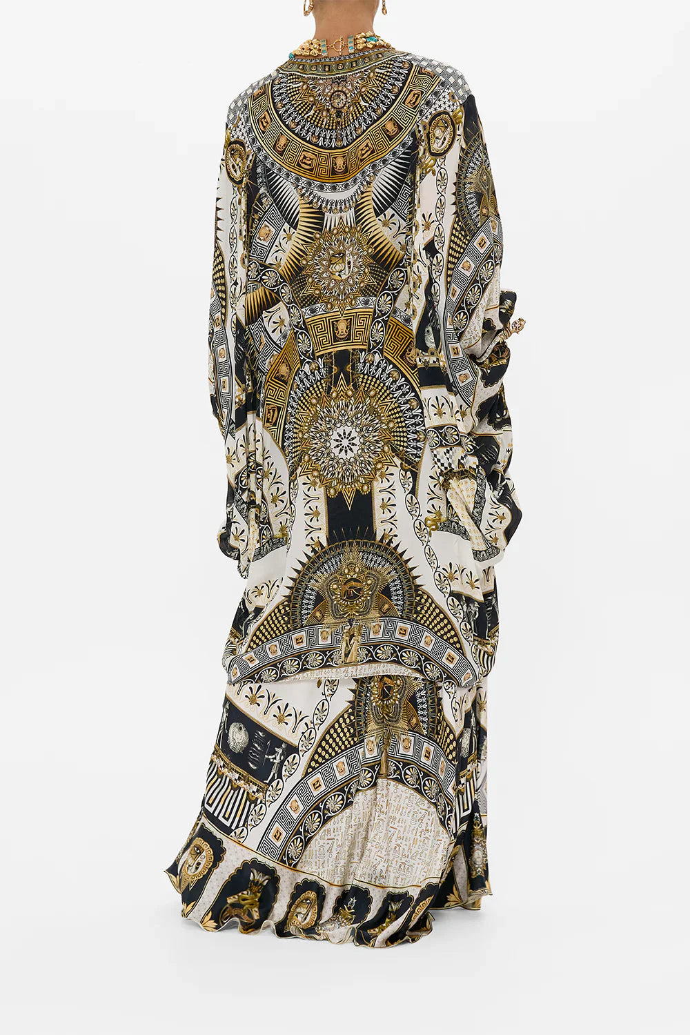 Camilla Temples Of Dendara Dramatic Sleeve Cocoon Layer **