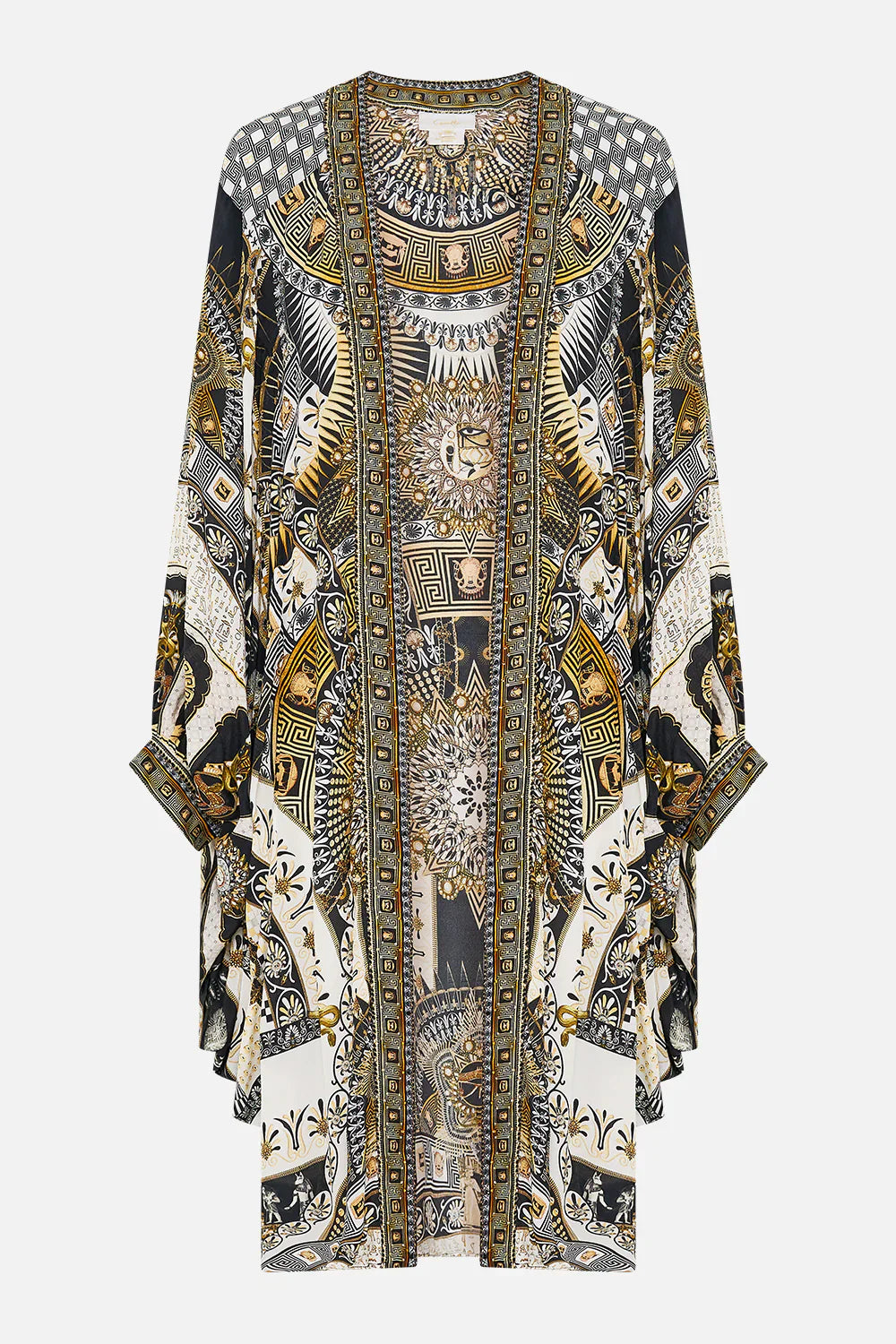 Camilla Temples Of Dendara Dramatic Sleeve Cocoon Layer **