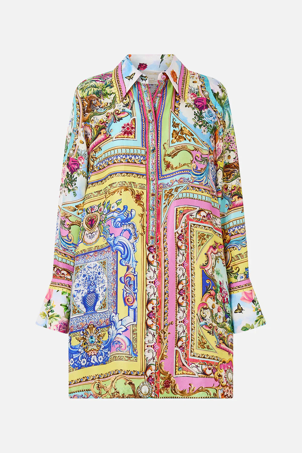 Camilla Spirit Of Santa Maria Mini Shirt Dress