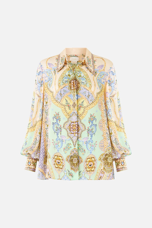 Camilla East Of Istanbul Curved Collar Blouse