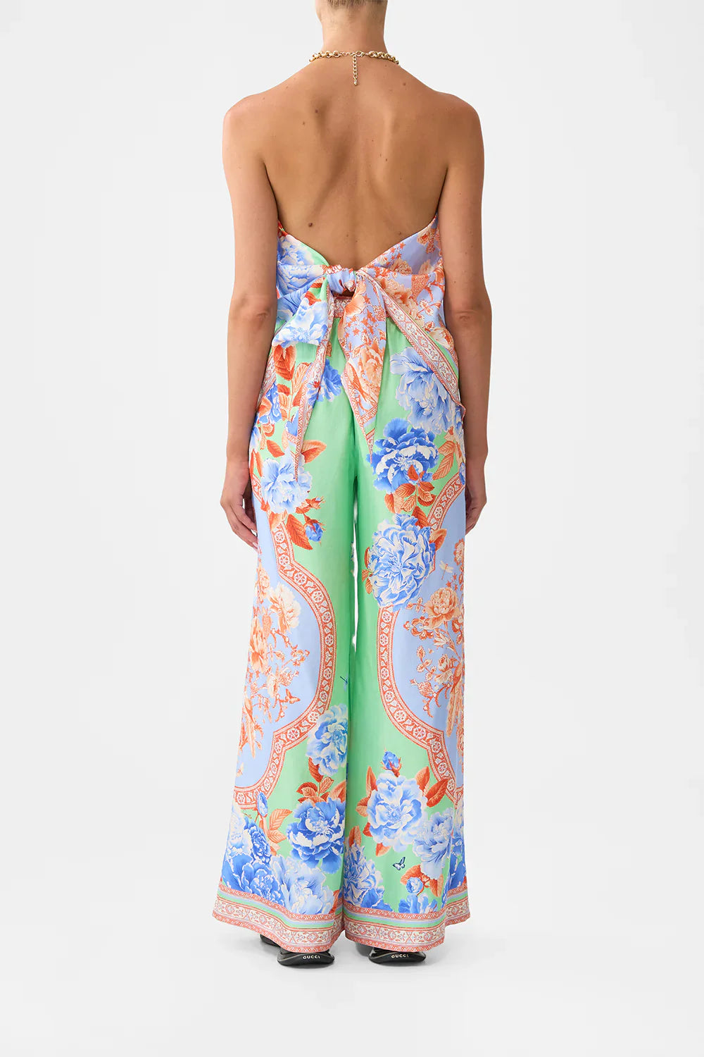 Camilla Topkapi Pop Knotted Scarf Top