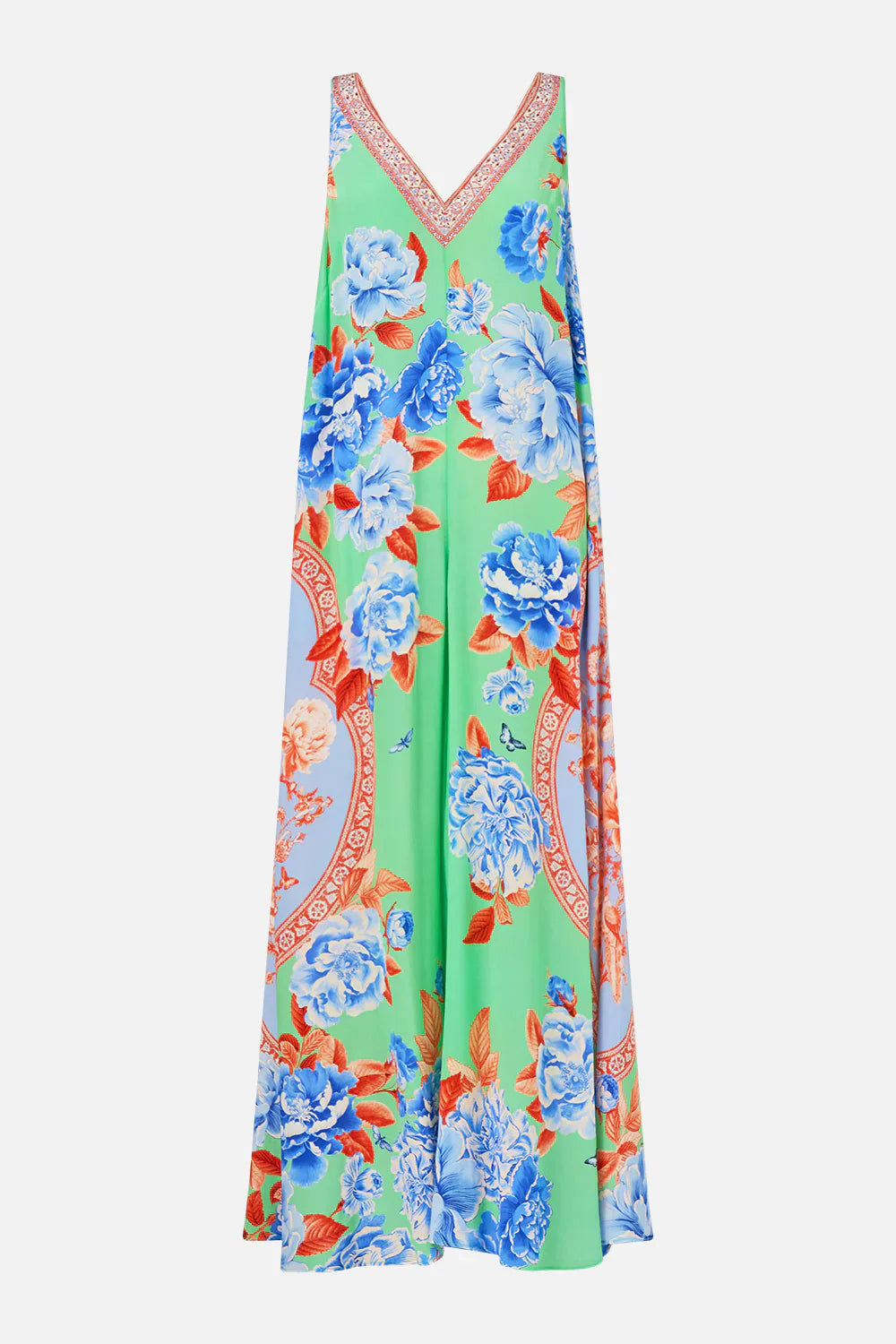 Camilla Topkapi Pop V Neck Flared Jumpsuit