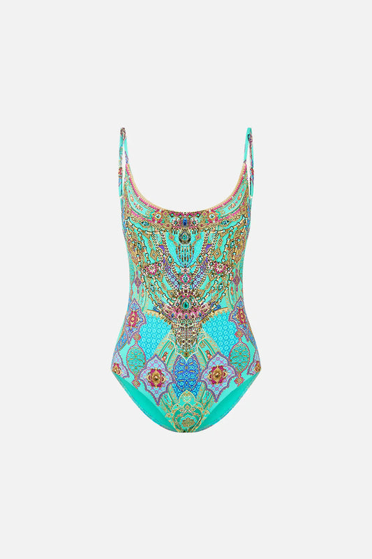 Camilla The Concubine’s Corridor Scoop Neck One Piece