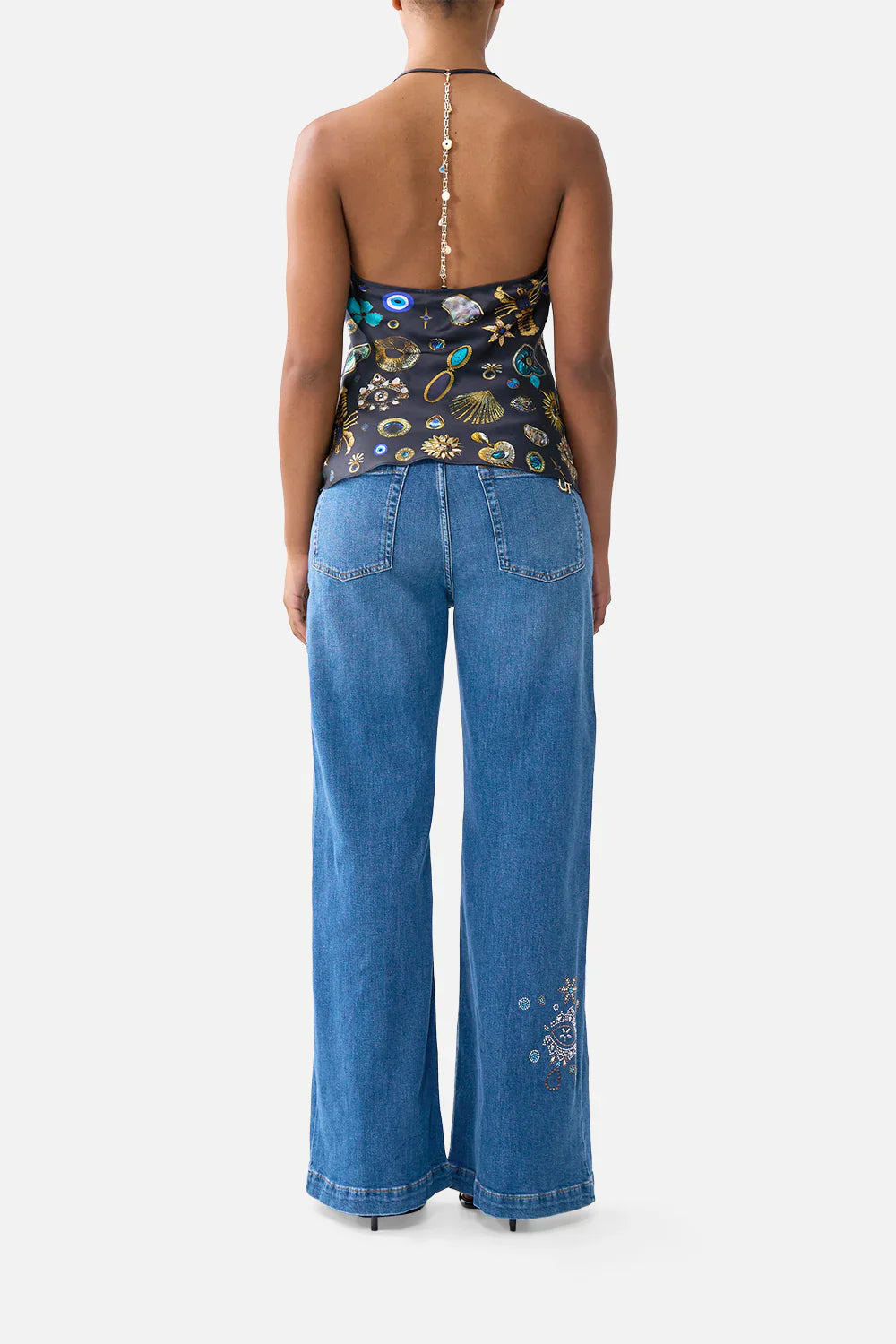 Camilla Amulets and Alchemy Chain Detail Cami