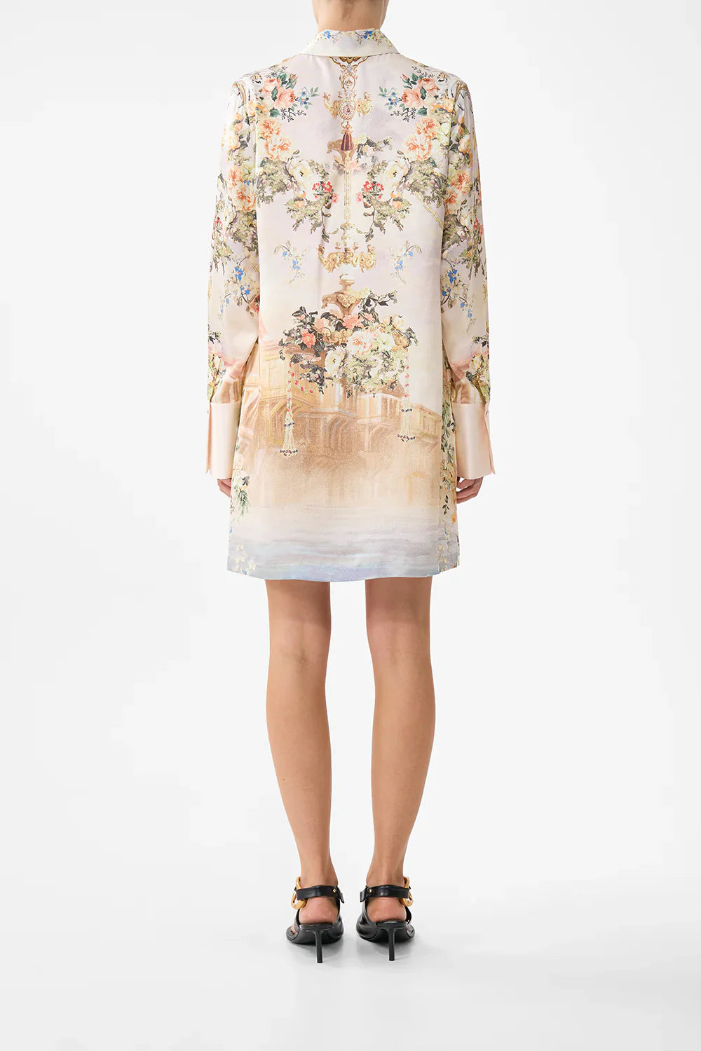 Camilla Twilight In Istanbul Mini Shirt Dress