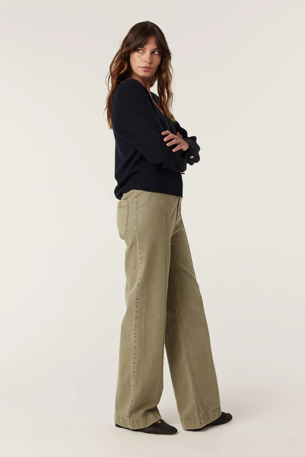 Cable Claude Pant - Pistachio