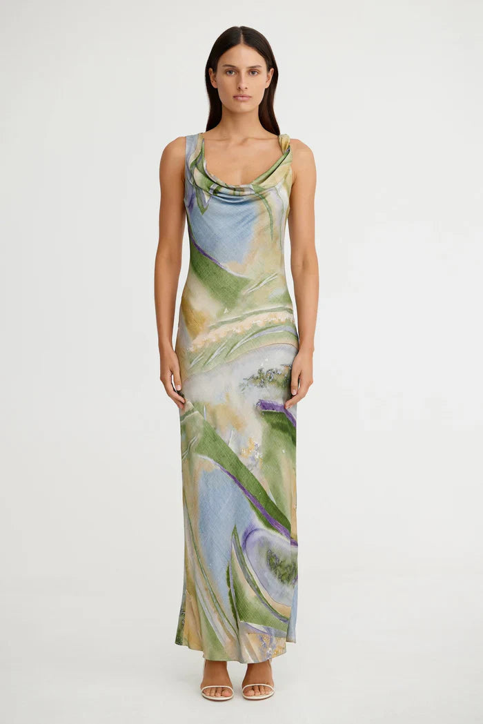 Significant Other Bianca Maxi Dress - Lavender Marble