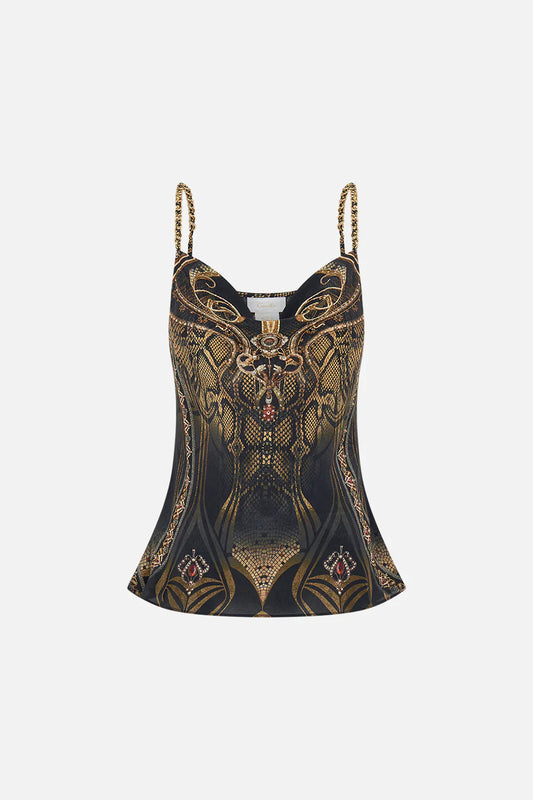 Camilla Nouveau Noir Bias Cami **