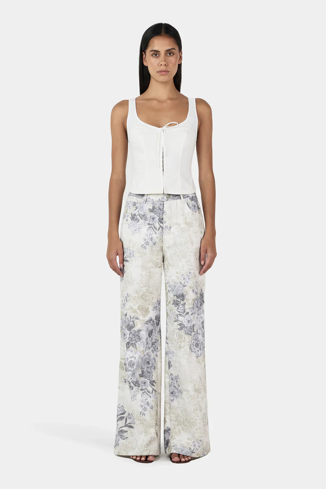 Ownley Trent Hi Waist Jean - Botanic Denim