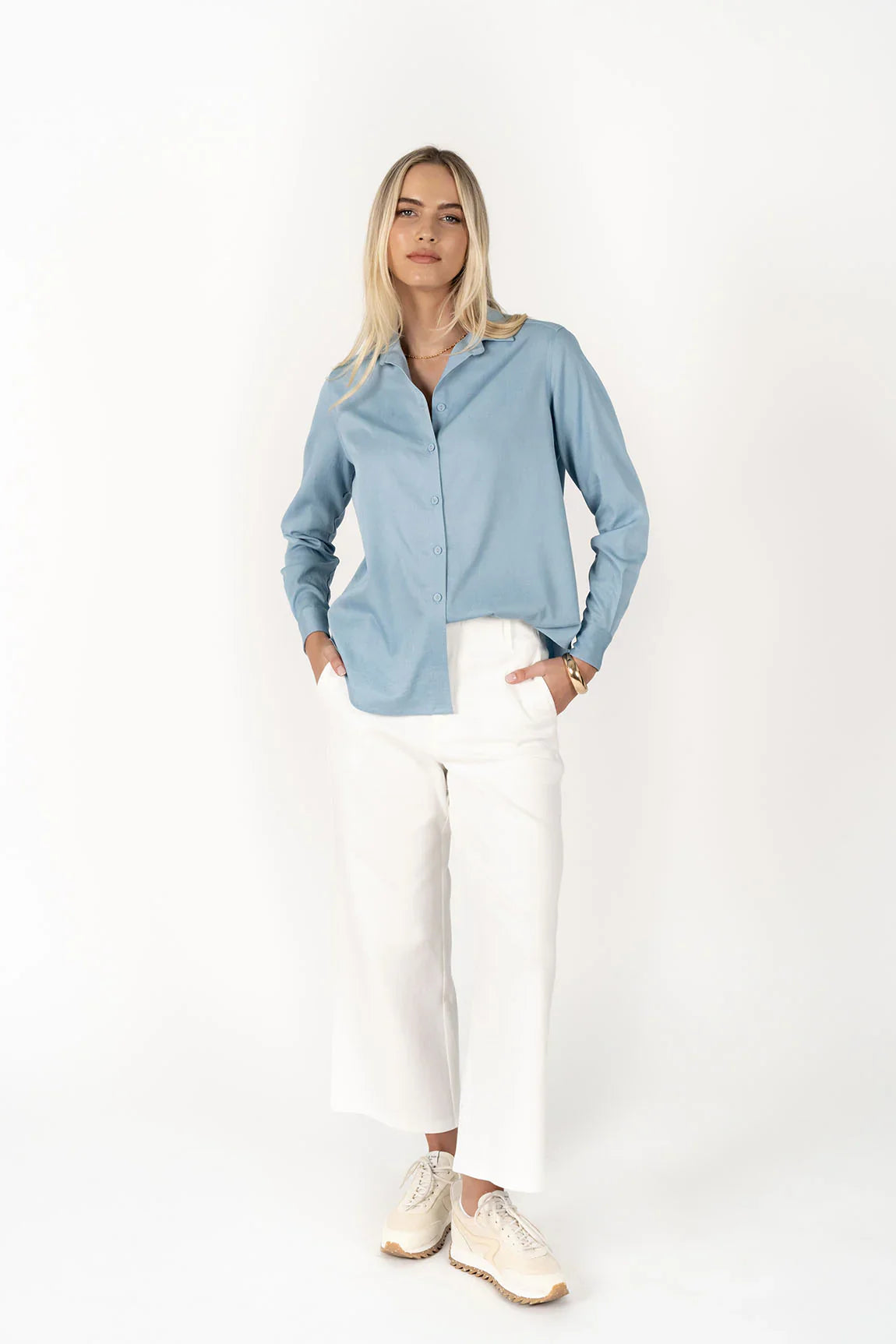 Humidity Lifestyle Chambray Shirt