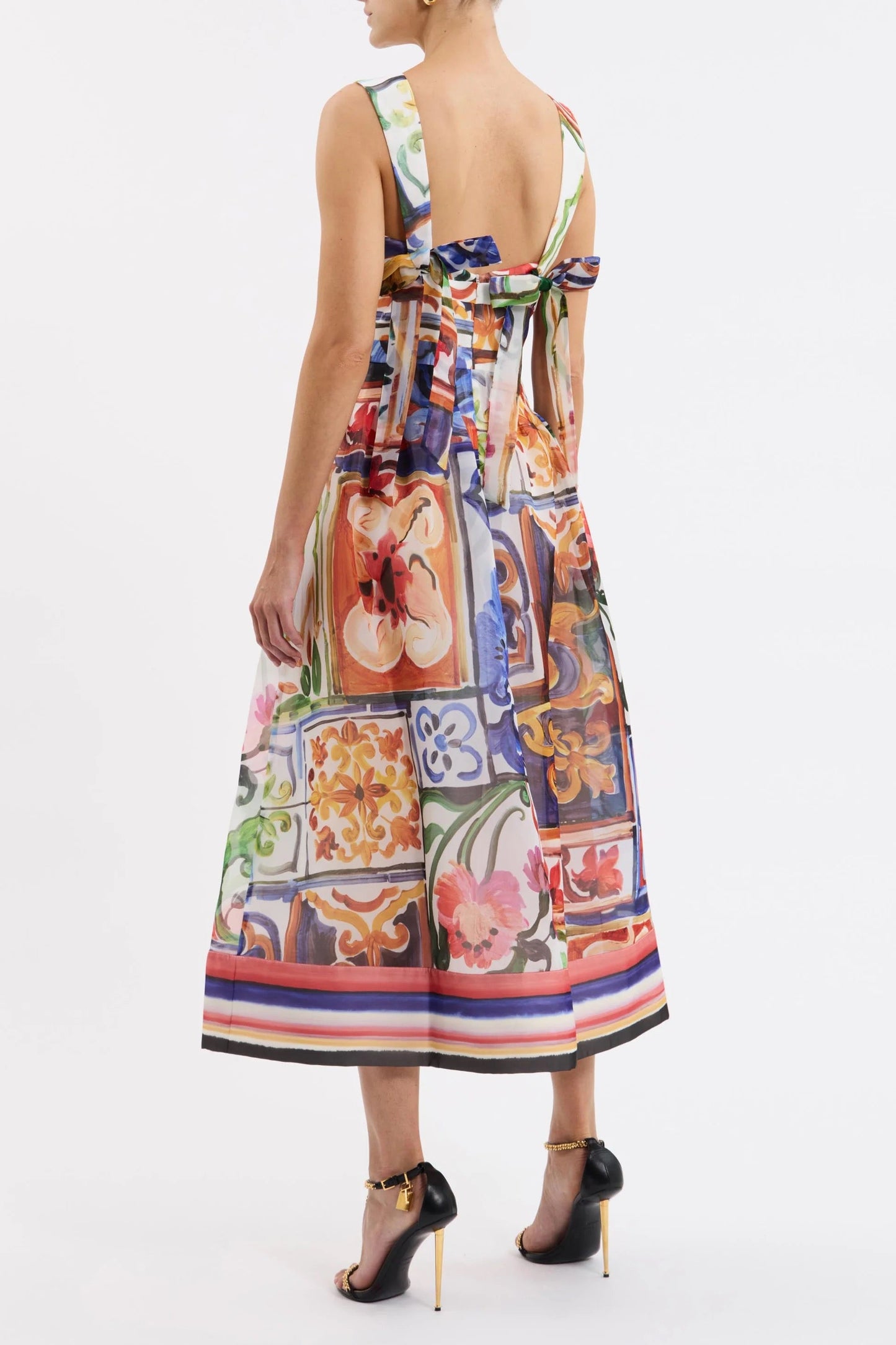 Rebecca Vallance Ruffo Midi - Print