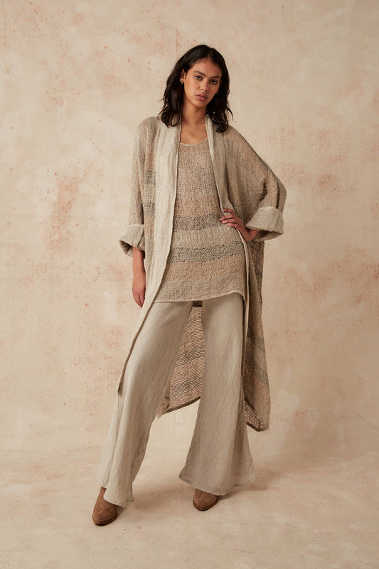 Estilo Emporio Maxi Vatica Jacket - Leche
