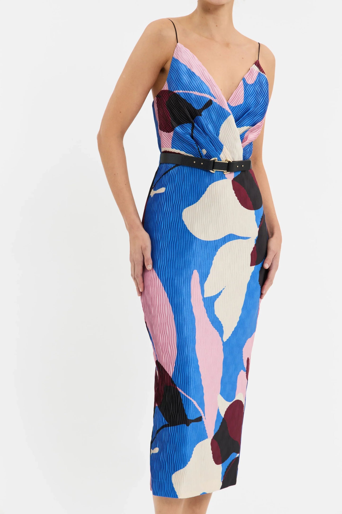 Rebecca Vallance Mika Midi Dress  - Print