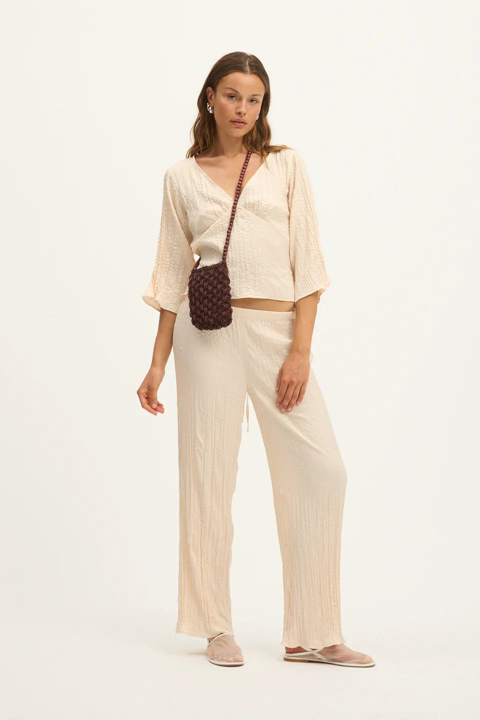 Summery Copenhagen Mila iPhone Bag- Natural