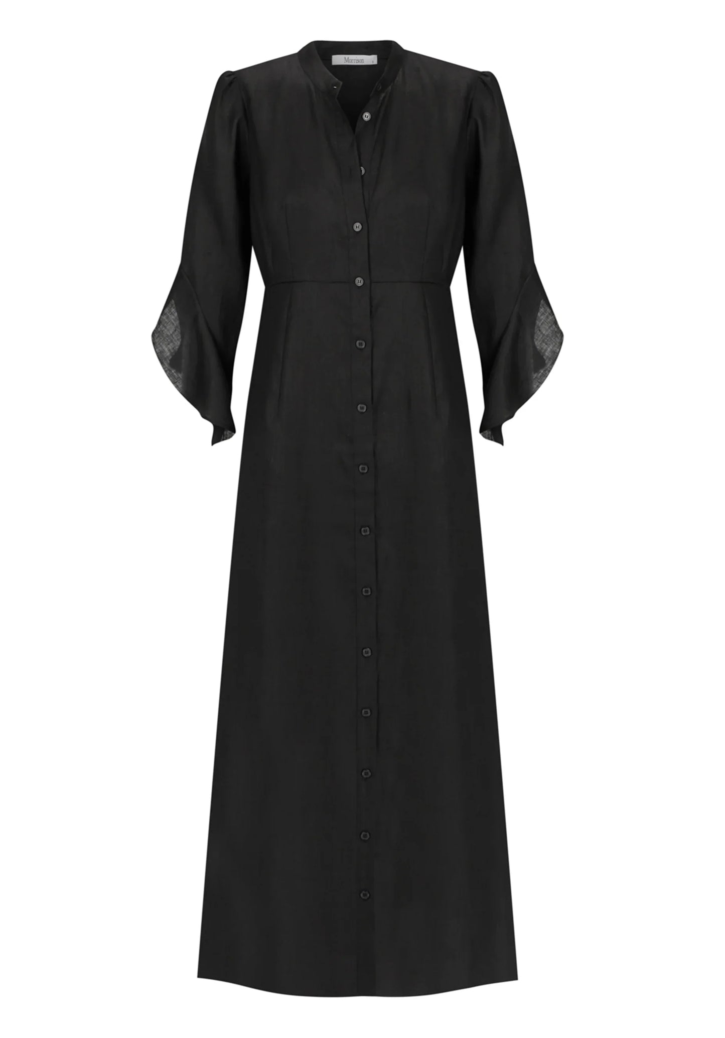 Morrison Esther Linen Dress - Black