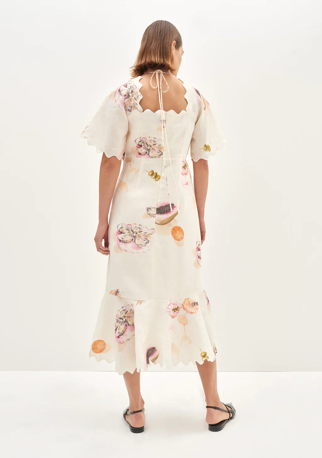 Morrison Aperitivo Linen Midi Dress