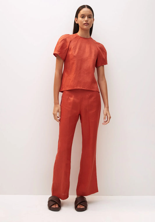 Morrison Benita Linen Pant Paprika