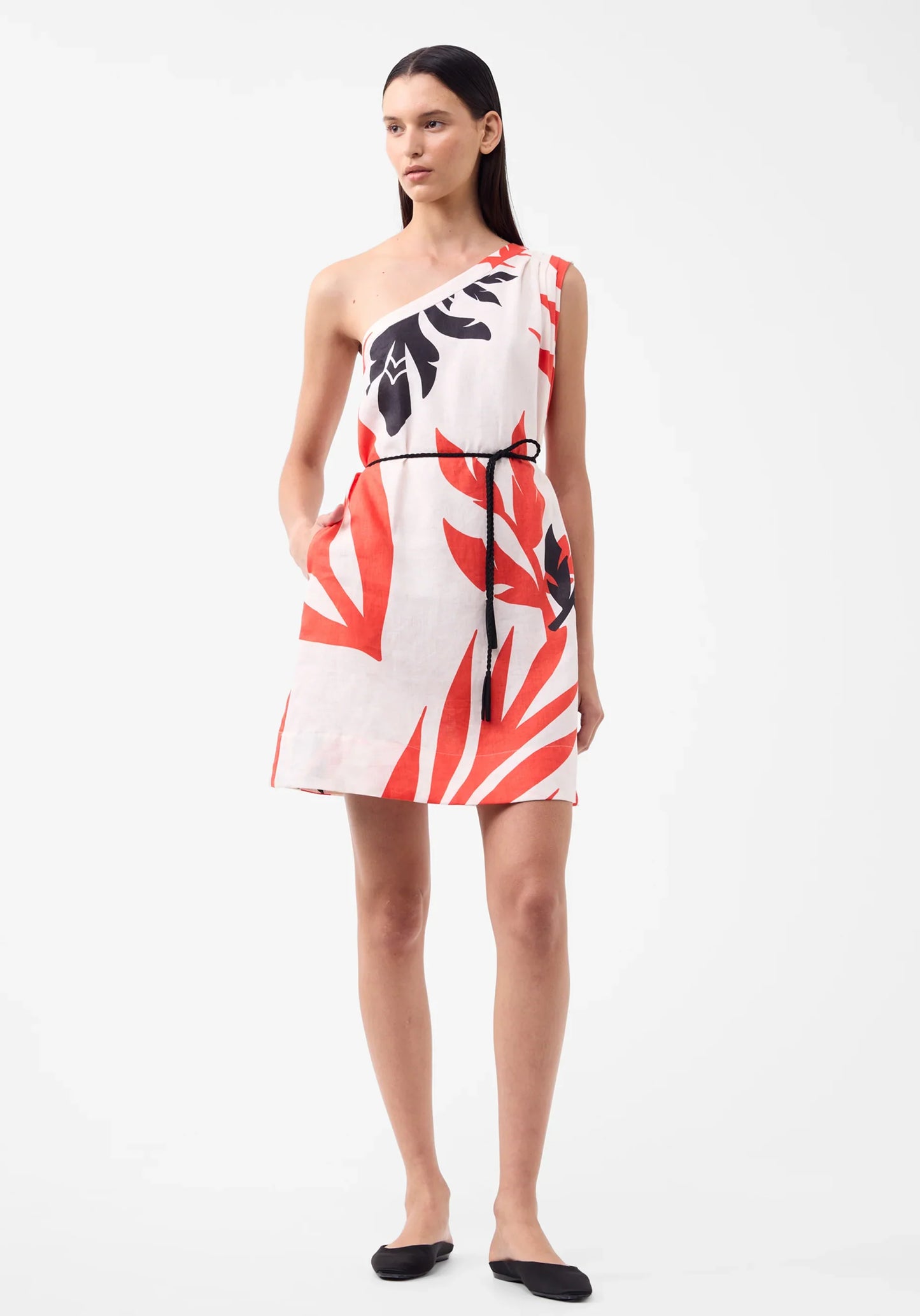 Morrison Cordelia Linen Dress - Print