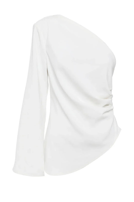 Mossman Novel Top - White