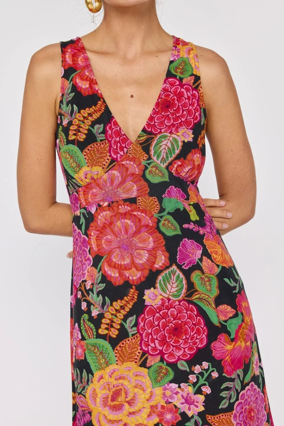 Nine Lives Bazaar Marley Midi Dress